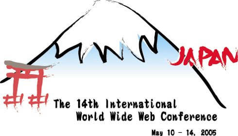 The 14th International World Wide Web Conference in Japan, May 10-14, 2005