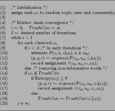 \begin{figure} % latex2html id marker 389 \hrule \setcounter{line}{0} \begin{... ...counter{line}{1}(\arabic{line}) \>\> $i++$; \end{tabbing} \hrule \end{figure}