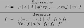 \begin{figure} \centering \begin{tabular}{rl} \hline \multicolumn{2}{c}{{\i... ...bin{;}f_2\; \vert \; f^*\;\;$ \ [1mm] \hline \end{tabular} \end{figure}