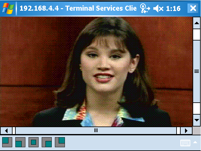 Figure 11: Video Screenshot: RDP 640x480