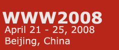 WWW2008 Header