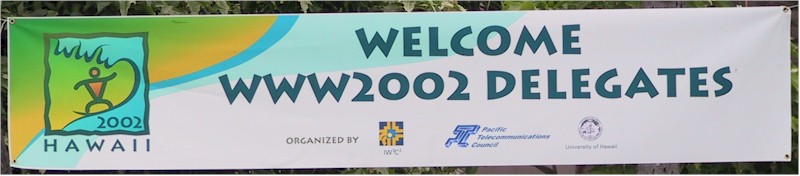 [ welcome WWW2002 delegates ]